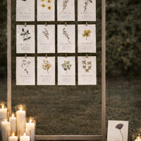 Meseros y seating plan